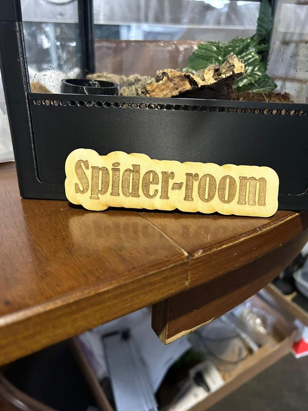 Targhetta Spider-room